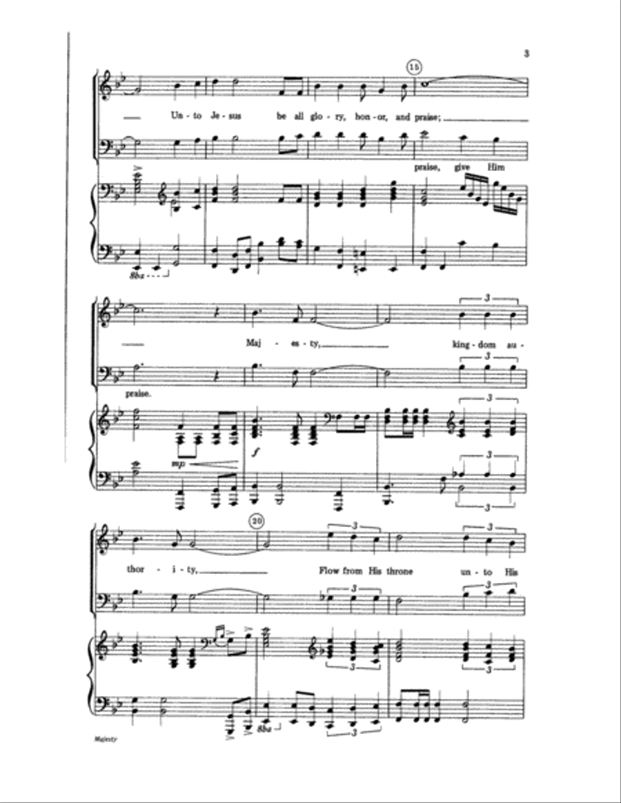 Majesty Choir scores gallery preview page 3