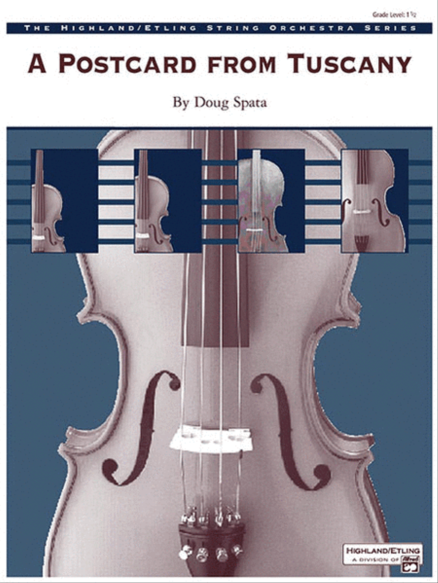 A Postcard from Tuscany String Orchestra scores gallery preview page 1