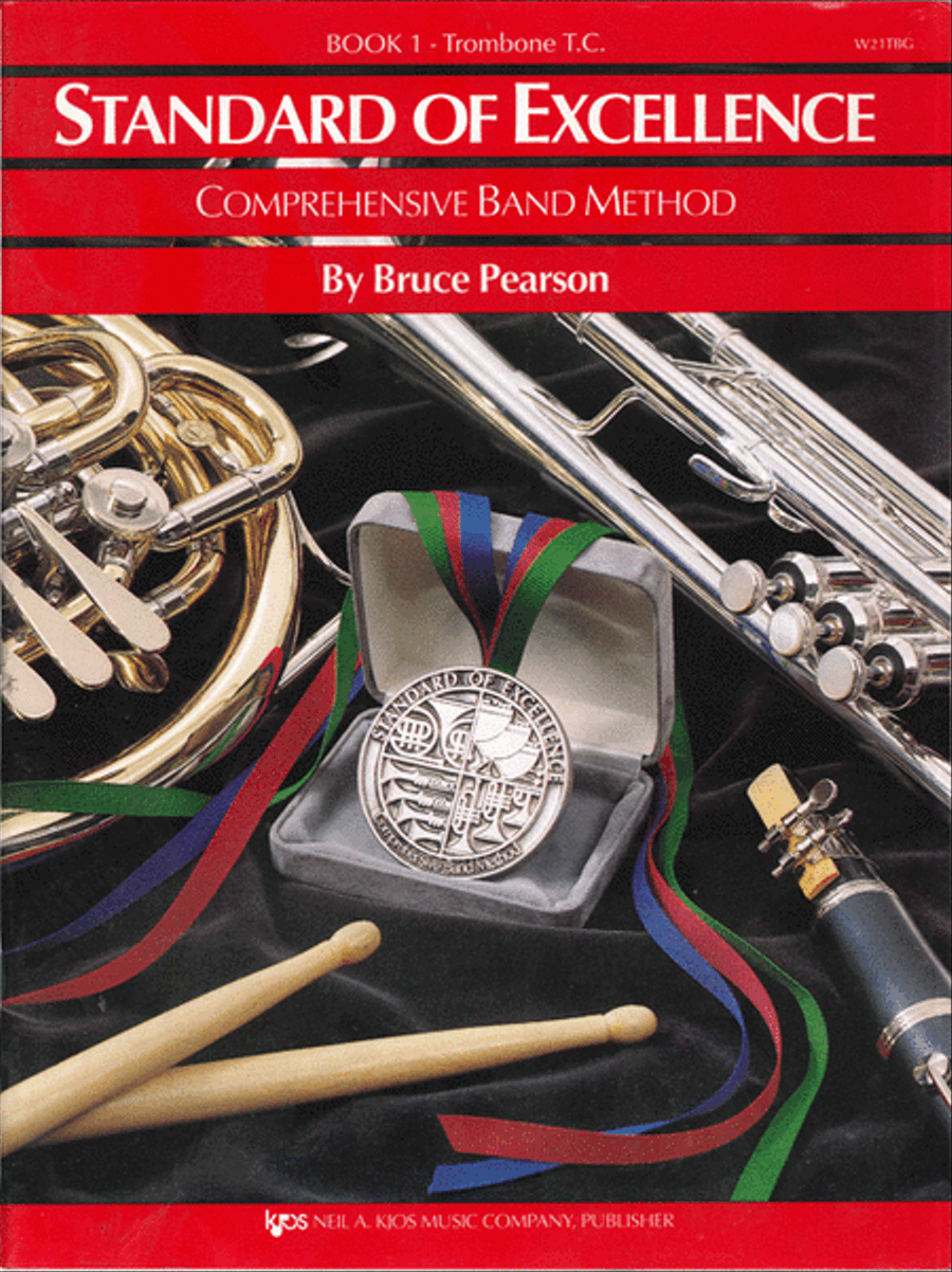 Standard of Excellence Book 1, Trombone T.C. Concert Band Methods scores gallery preview page 1