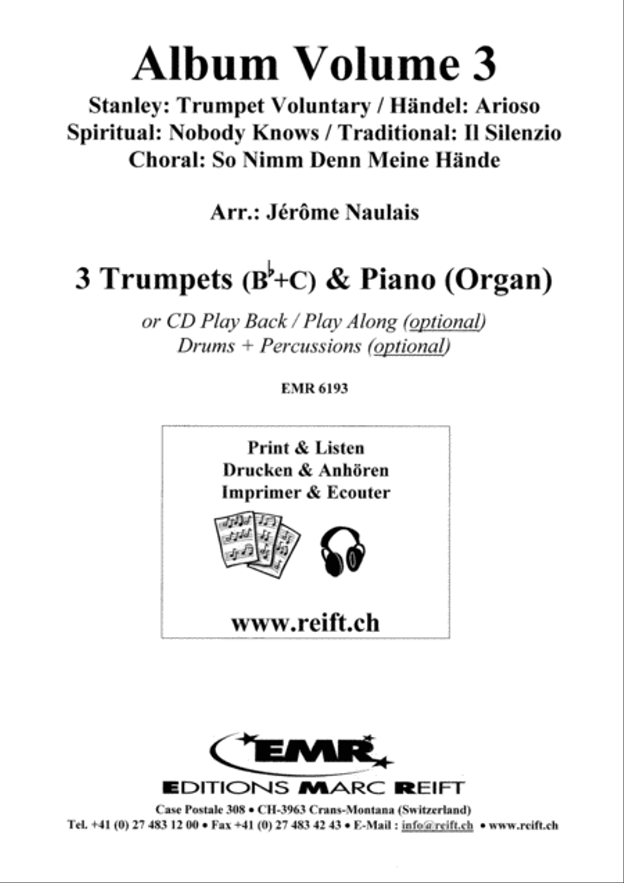 Album Volume 3 Trumpet Trio scores gallery preview page 10