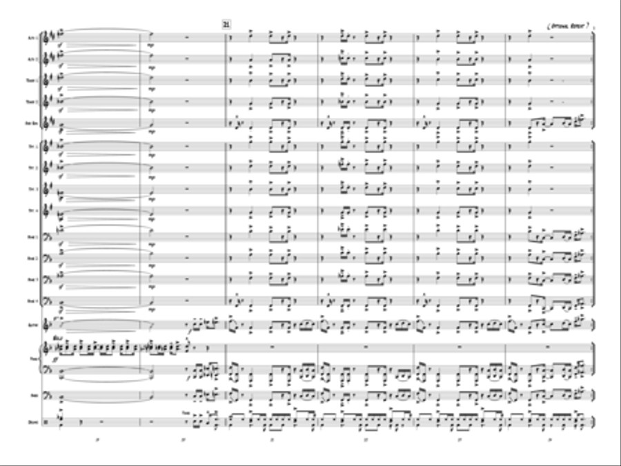 Says Who? Jazz Ensemble scores gallery preview page 5