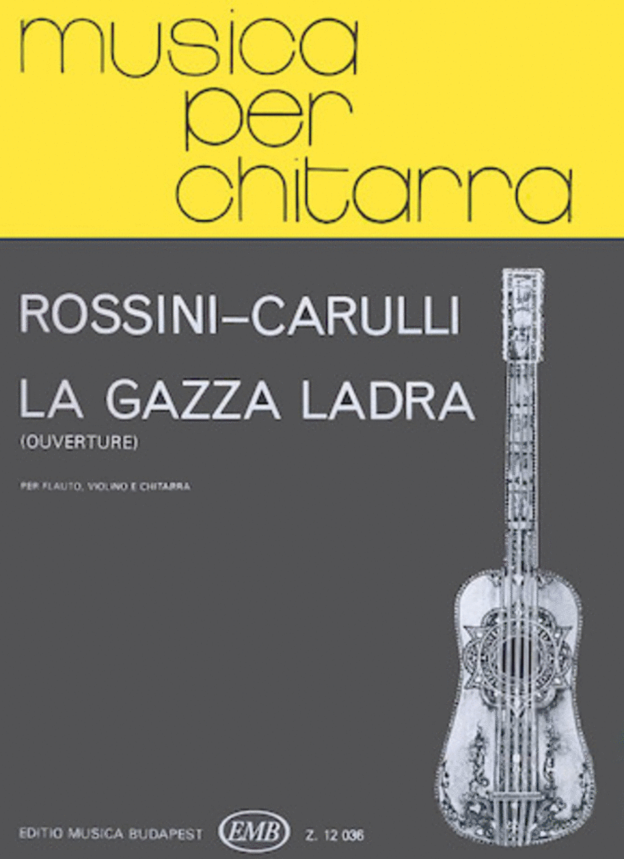 La Gazza Ladra (Overture) Flute scores gallery preview page 1