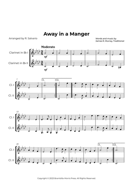 Away in a Manger (Key of A-Flat Major) image number null