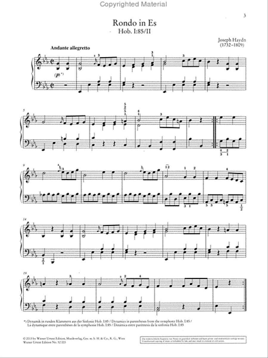 Easy Piano Pieces With Practice Tips Chamber Music scores gallery preview page 2