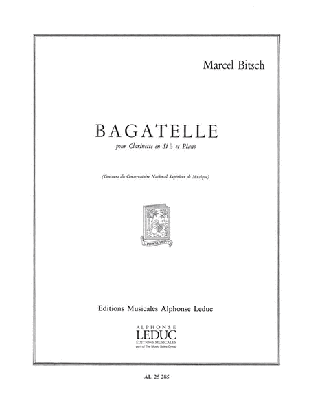 Bagatelle (clarinet & Piano)