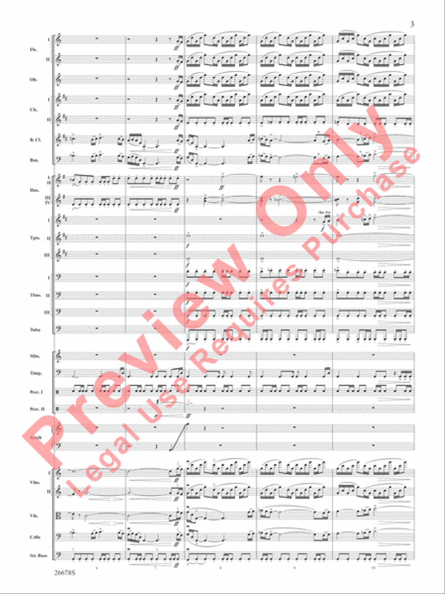 Suite from Video Games Live Full Orchestra scores gallery preview page 4