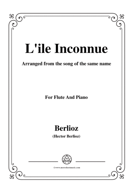 Berlioz-L'ile Inconnue,for Flute and Piano image number null