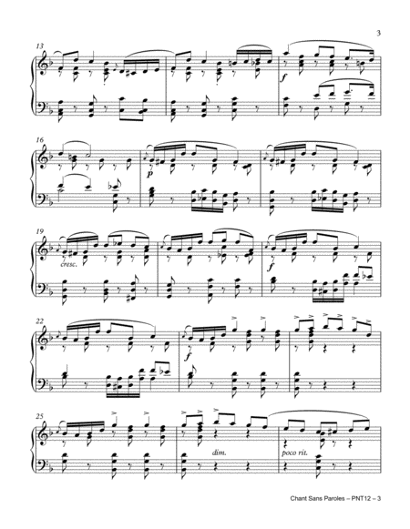 Chant Sans Paroles (Tchaikovsky)