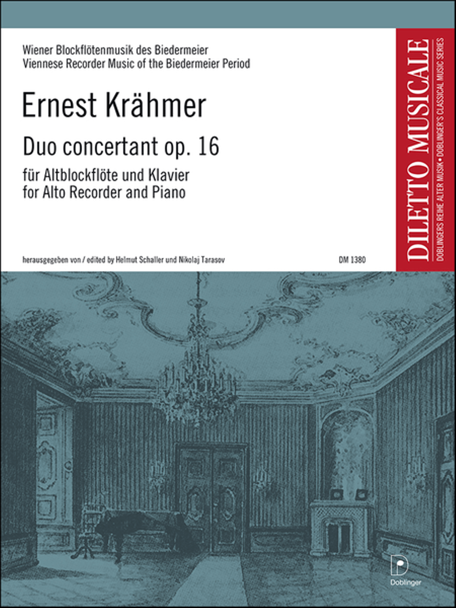 Duo concertant op. 16 Recorder scores gallery preview page 1