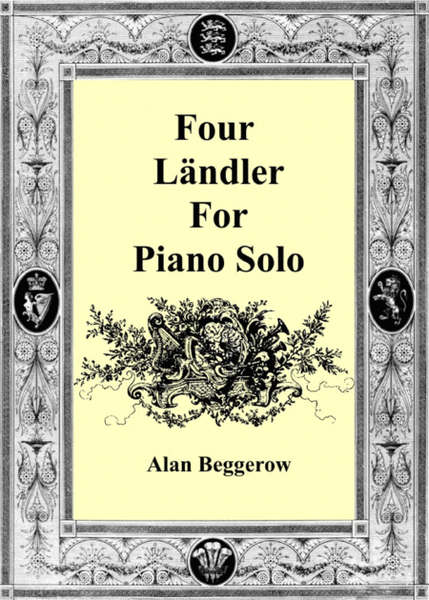 Four Ländler For Piano Solo image number null