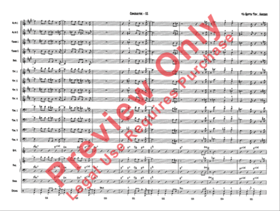 Ya Gotta Try . . . Harder Jazz Ensemble scores gallery preview page 25
