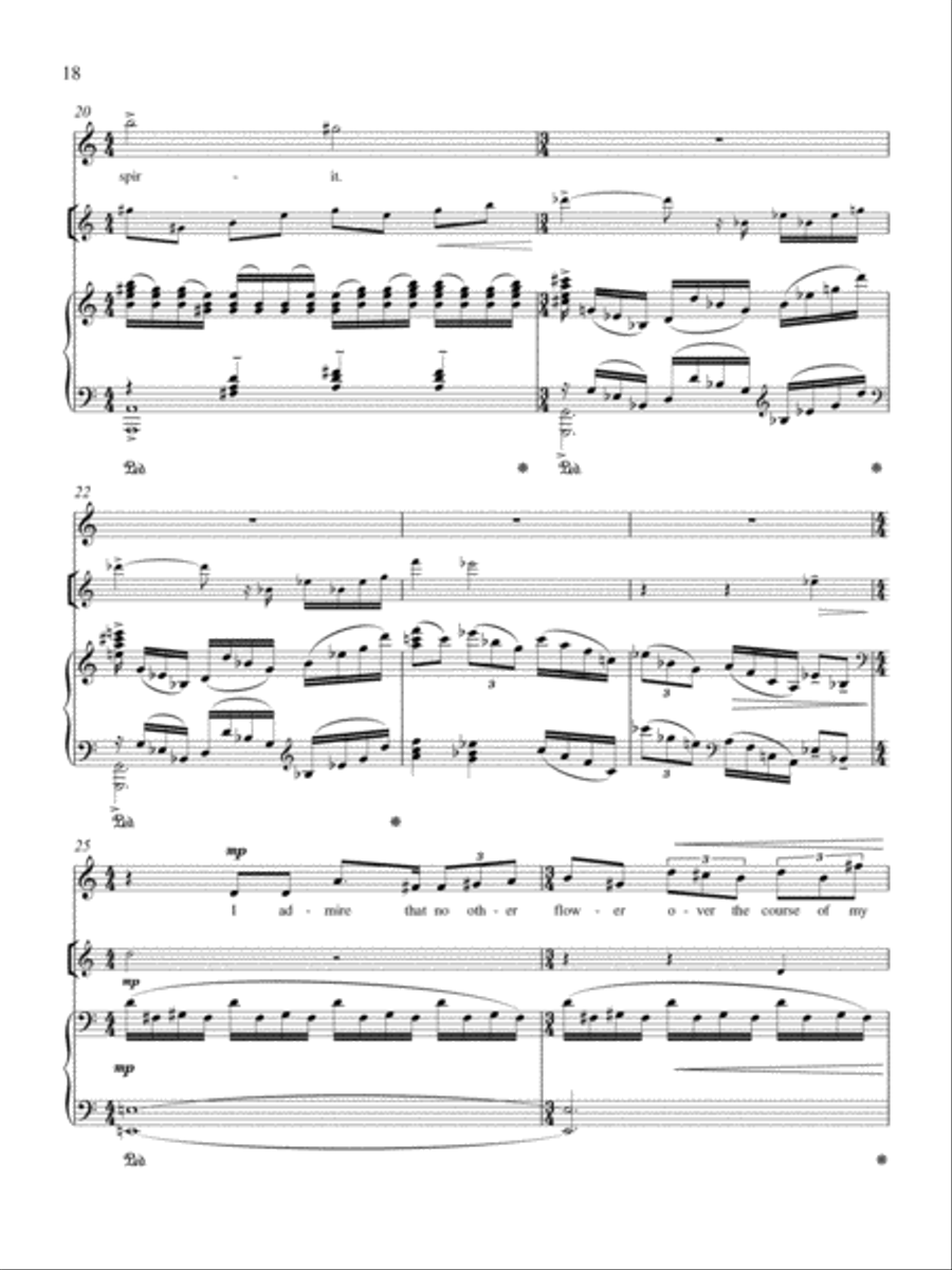 Dandelion Soprano Voice scores gallery preview page 4
