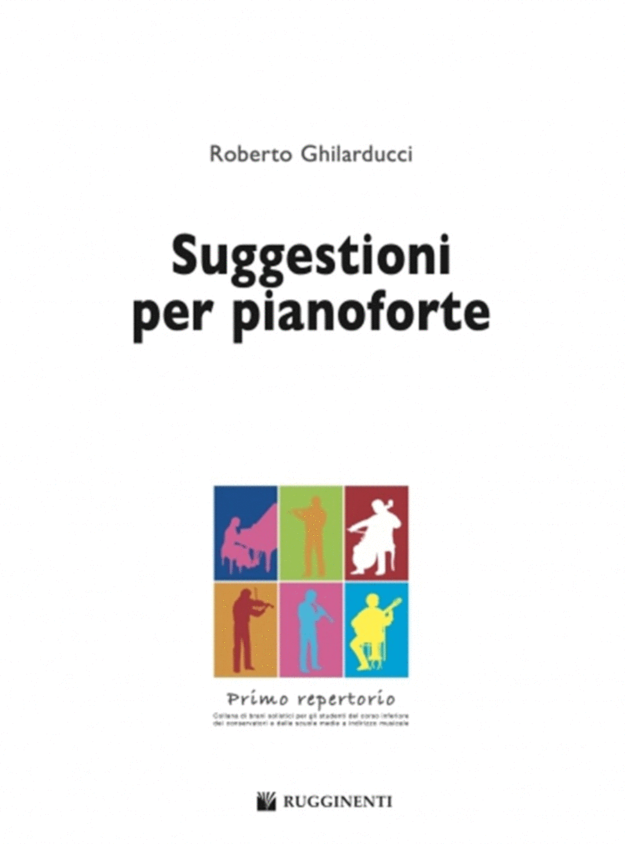 Suggestioni per pianoforte Piano Solo scores gallery preview page 1