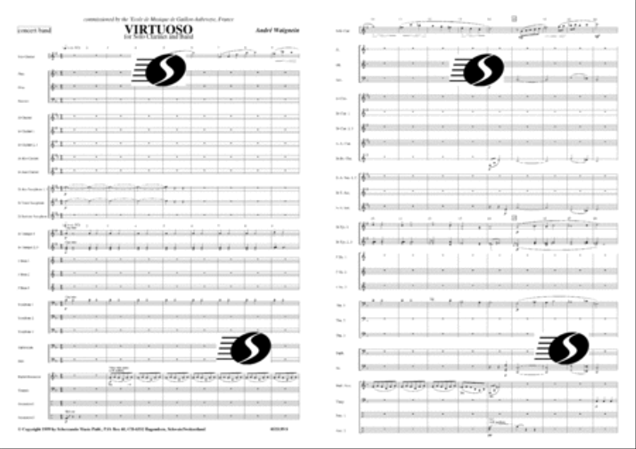 Virtuoso Concert Band scores gallery preview page 2