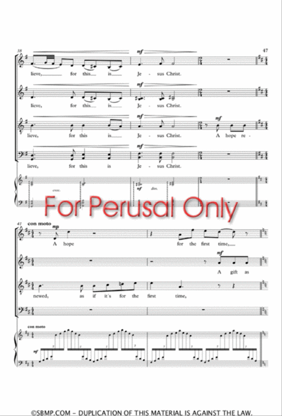The Christmas Alleluias - SATB divisi Choral Book Divisi scores gallery preview page 47