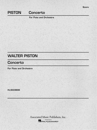 Book cover for Concerto (1971)