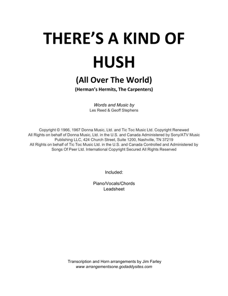 There's A Kind Of Hush (all Over The World) image number null