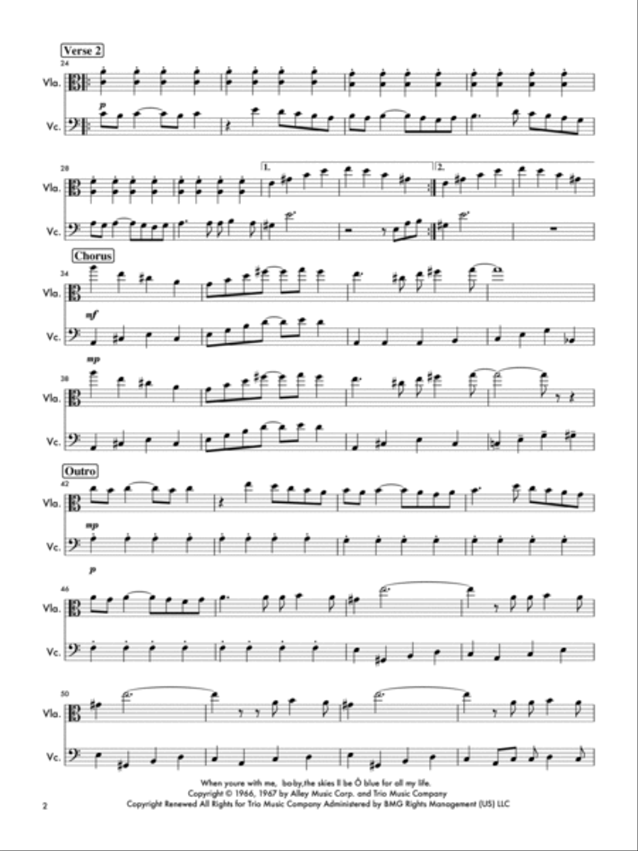 Happy Together Happy Together String Duet scores gallery preview page 2