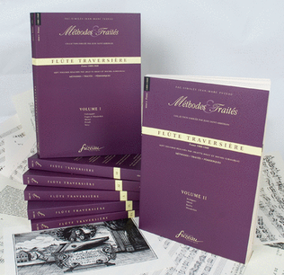 Book cover for Methods & Treatises Flute - 7 volumes - France 1800-1860
