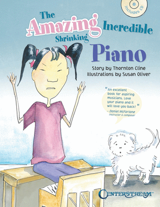 Book cover for The Amazing Incredible Shrinking Piano