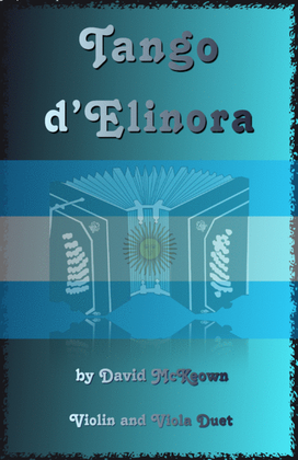 Book cover for Tango d'Elinora, for Violin and Viola Duet