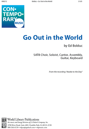 Book cover for Go Out In the World