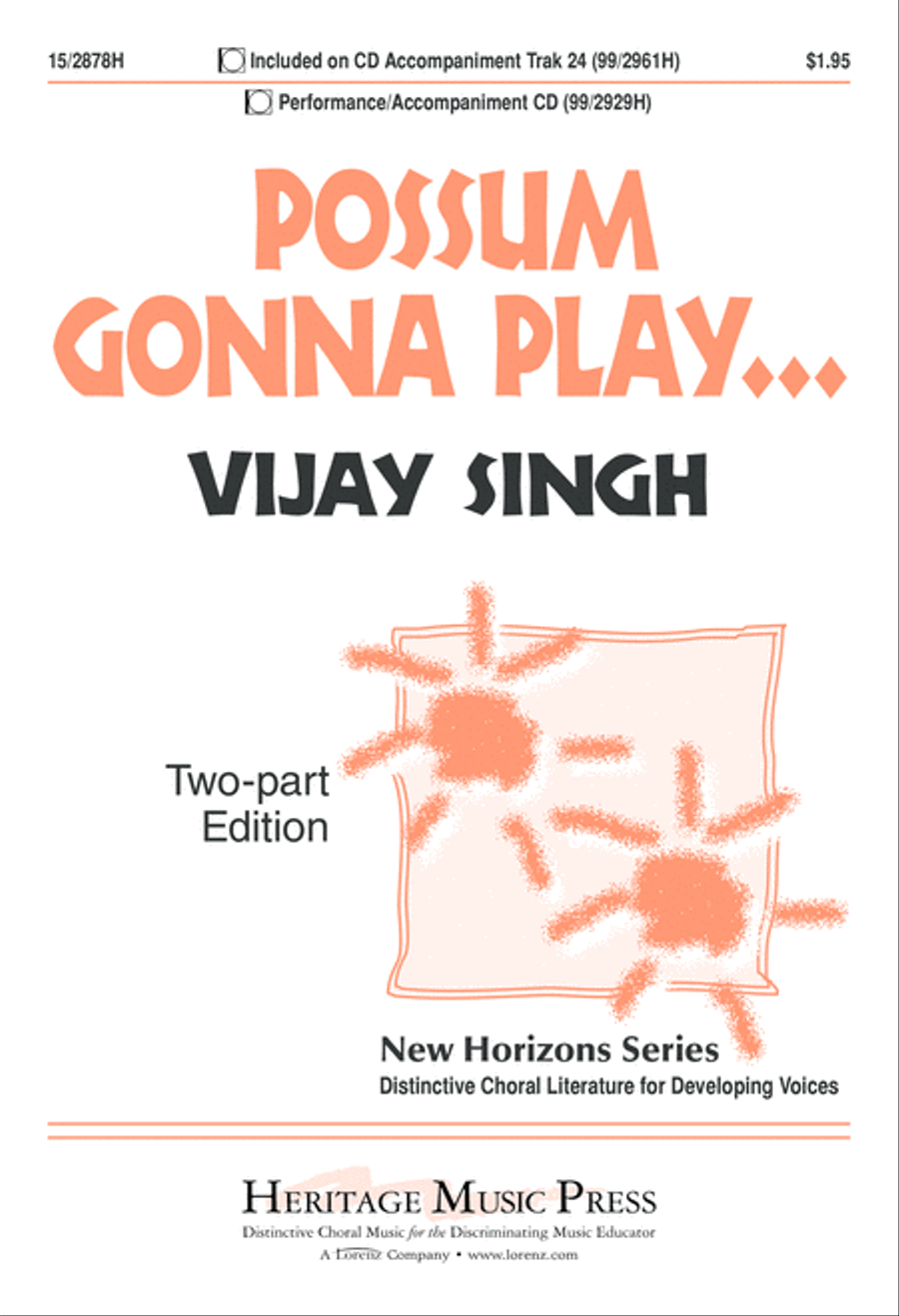 Possum Gonna Play... 2-Part scores gallery preview page 2