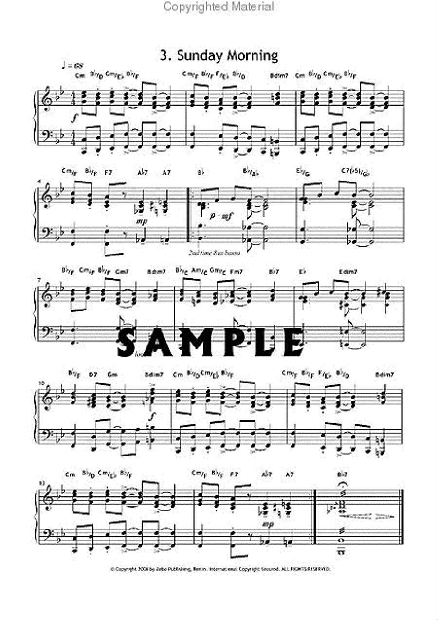 Gospel Keys Piano Solo scores gallery preview page 3