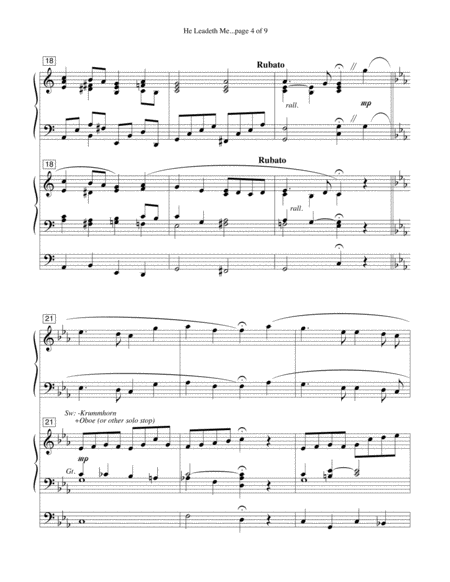 He Leadeth Me--Piano/Organ.pdf image number null