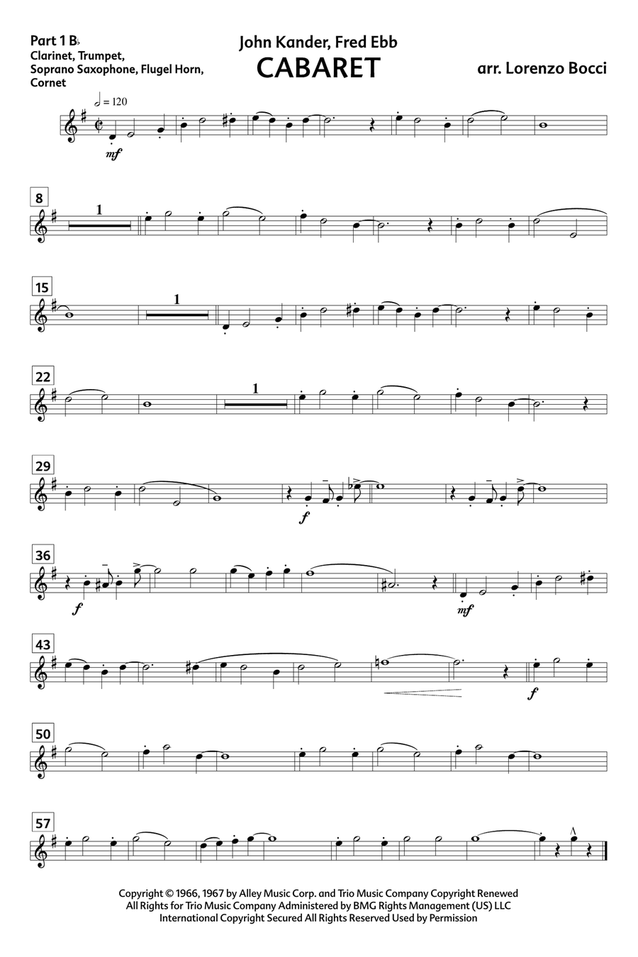 Cabaret Concert Band scores gallery preview page 4