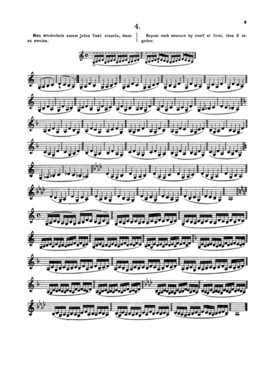 Sevcík: School of Violin Technics, Op. 1, Volume I