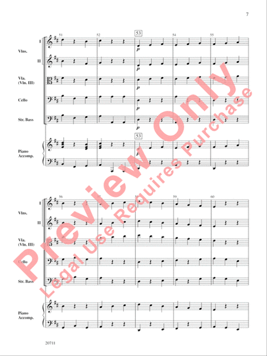 Scaling Mount Pizzicato String Orchestra scores gallery preview page 8