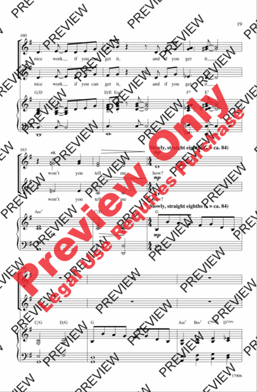 Who Could Ask for Anything More? Women's Choir scores gallery preview page 19