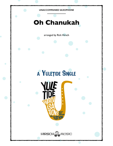 Oh Chanukah (solo saxophone, fast klezmer funk) image number null