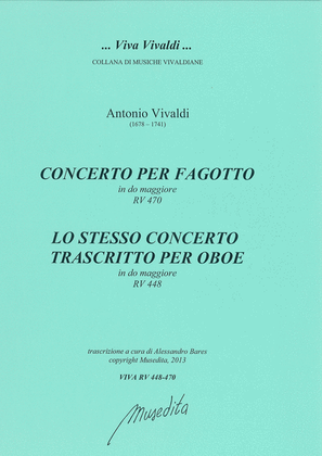 Concerto per fagotto RV 470 - Concerto per oboe RV 448