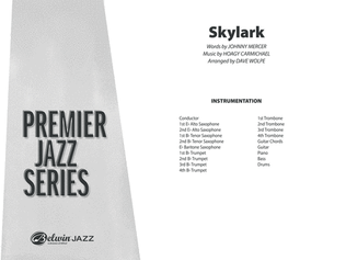 Book cover for Skylark: Score