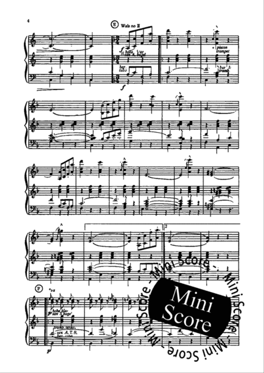 Les Patineurs Fanfare Band scores gallery preview page 6