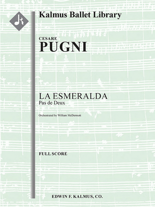 Book cover for La Esmeralda -- Pas De Deux