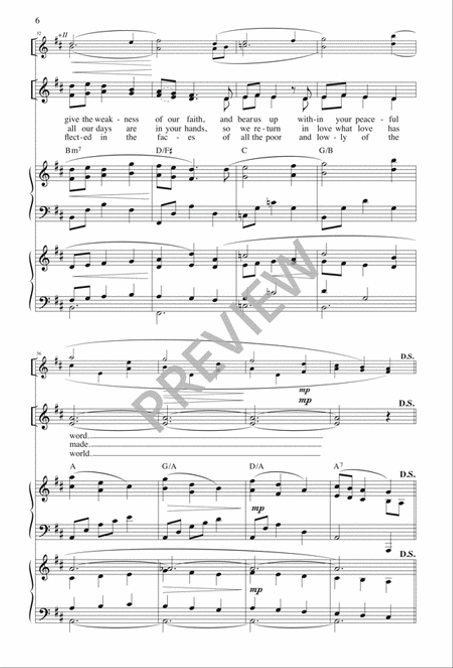 Eye Has Not Seen 4-Part scores gallery preview page 7