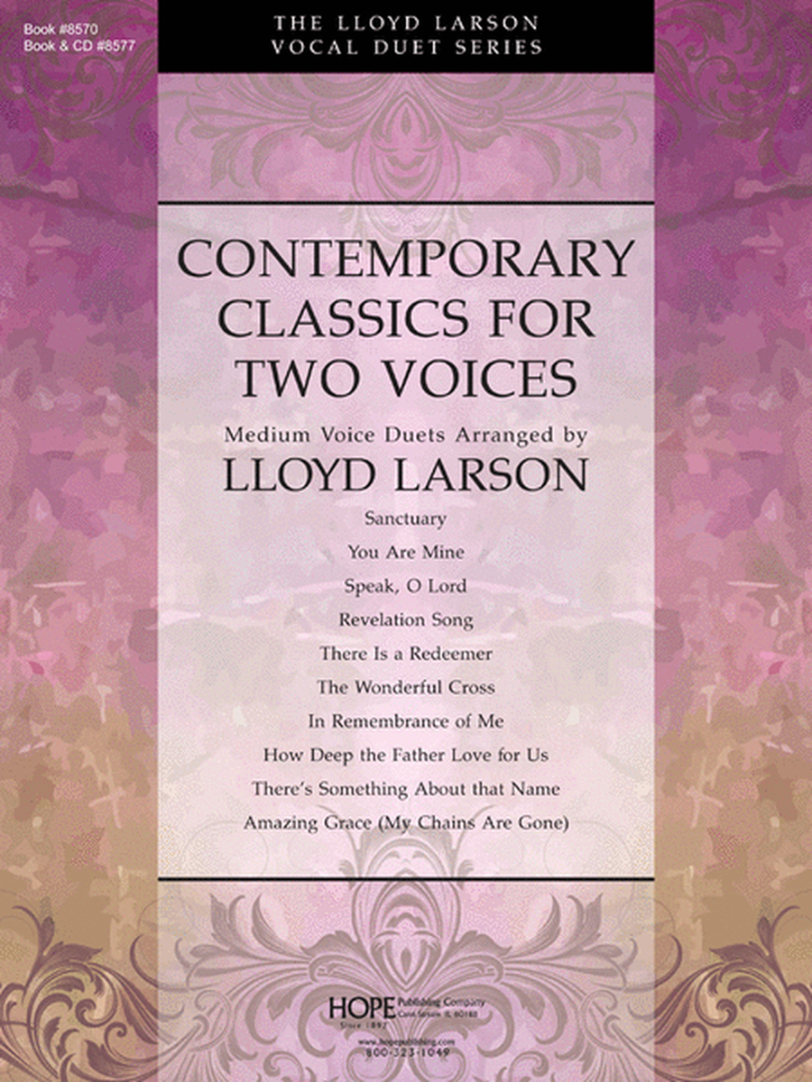 Contemporary Classics for Two Voices image number null