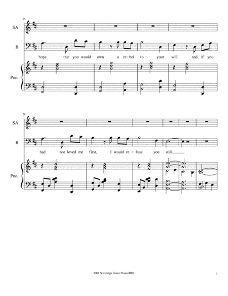 All I Have Is Christ 3-Part scores gallery preview page 3