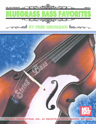 Book cover for Bluegrass Bass Favorites