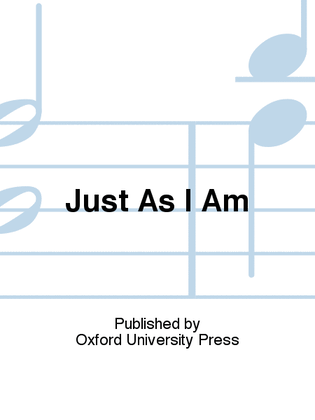 Book cover for Just as I am