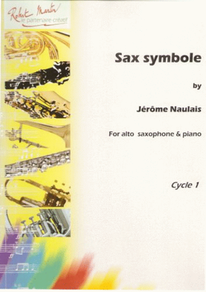 Book cover for Sax symbole,saxophone alto