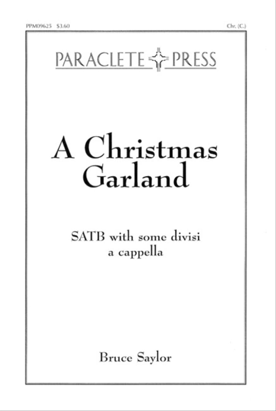 A Christmas Garland--SATB Divisi scores gallery preview page 1