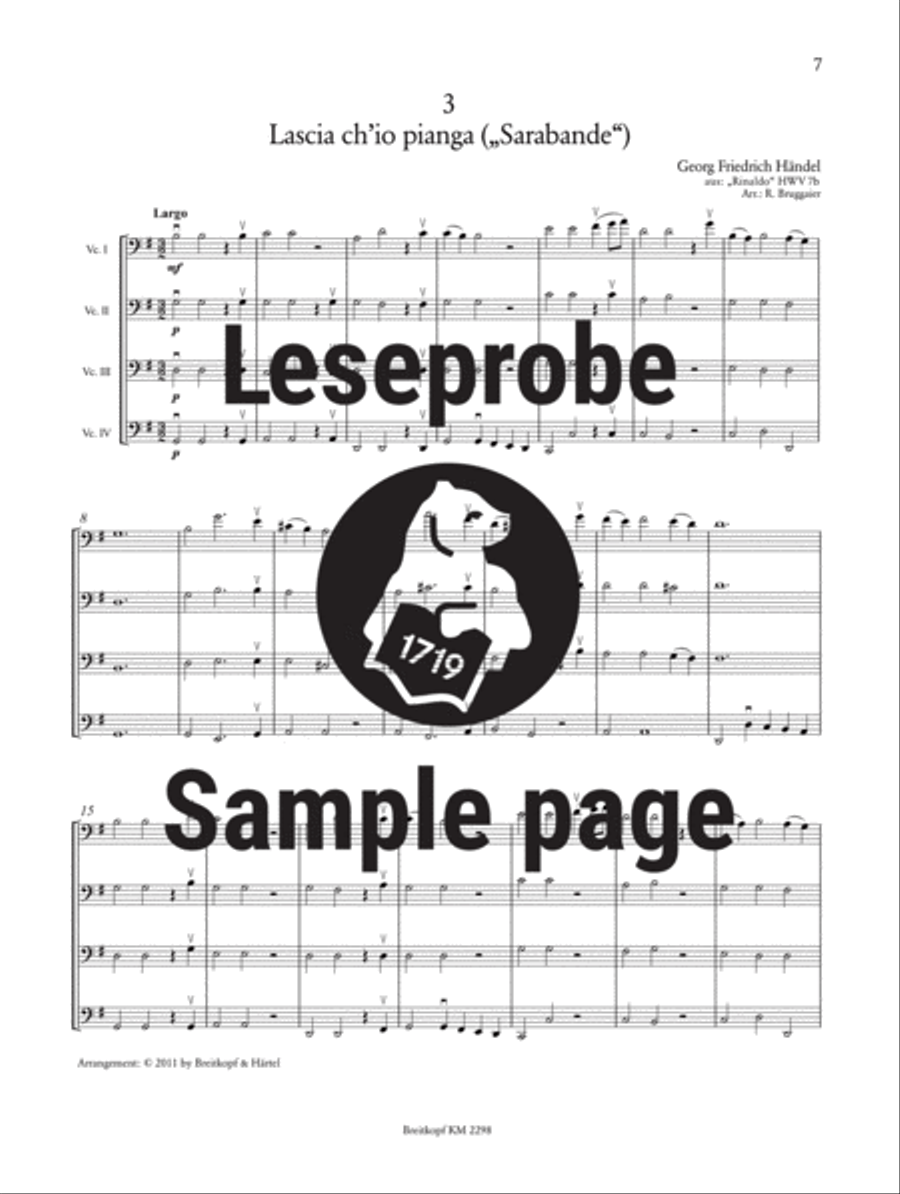 Cello-(Phil)Vielharmonie Cello scores gallery preview page 4