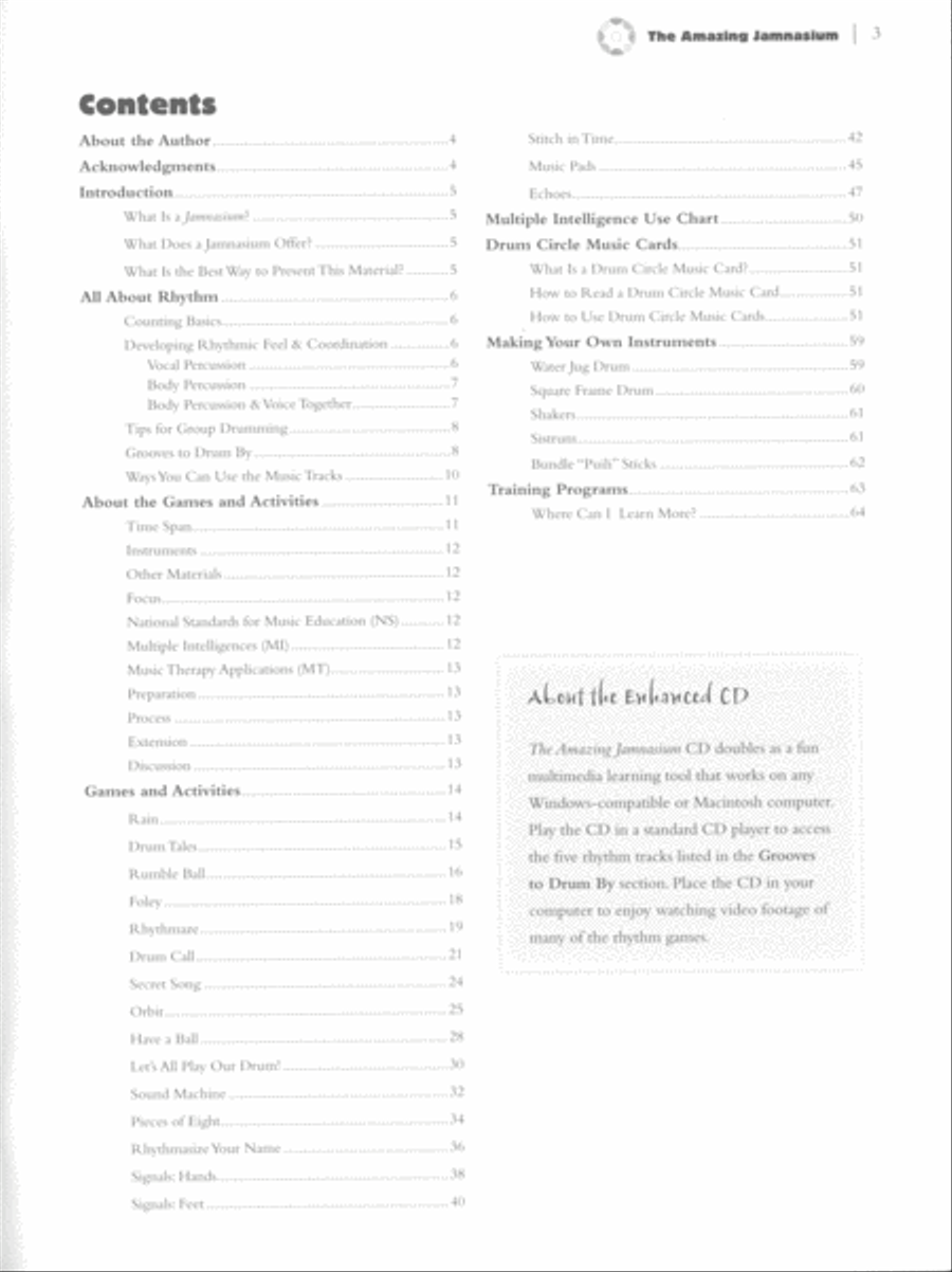 The Amazing Jamnasium Percussion scores gallery preview page 2