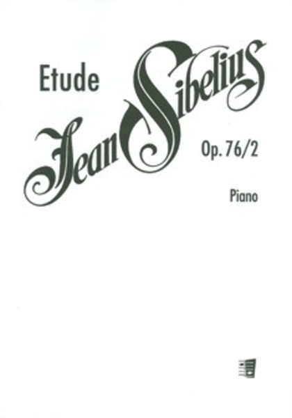 Etude Op. 76 / 2