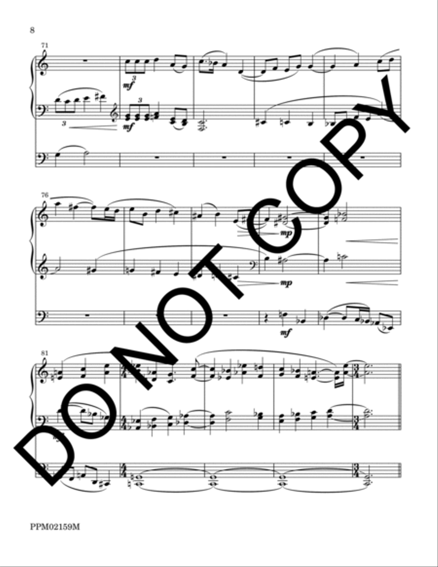 The Great Shofar is Sounded Organ scores gallery preview page 11