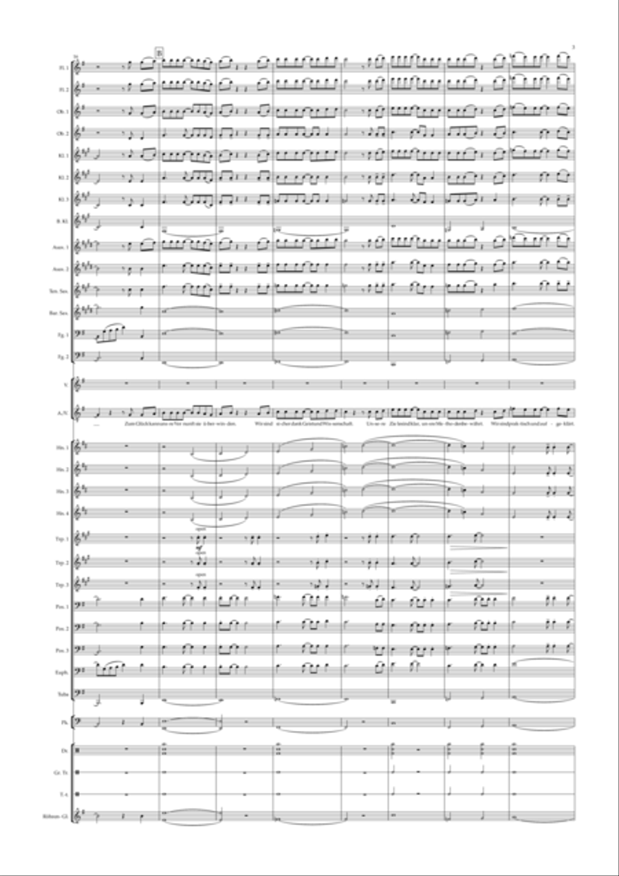Der Tanz Der Vampire - Finale Zweiter Akt Concert Band scores gallery preview page 3